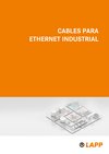 LAPP brochure de cables para Ethernet industrial