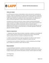 LAPP Panamá - Política de Calidad LAPP Panamá - Política de Calidad